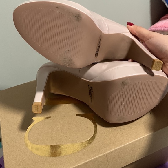 Charlotte Russe Nude Heels - Picture 6 of 7